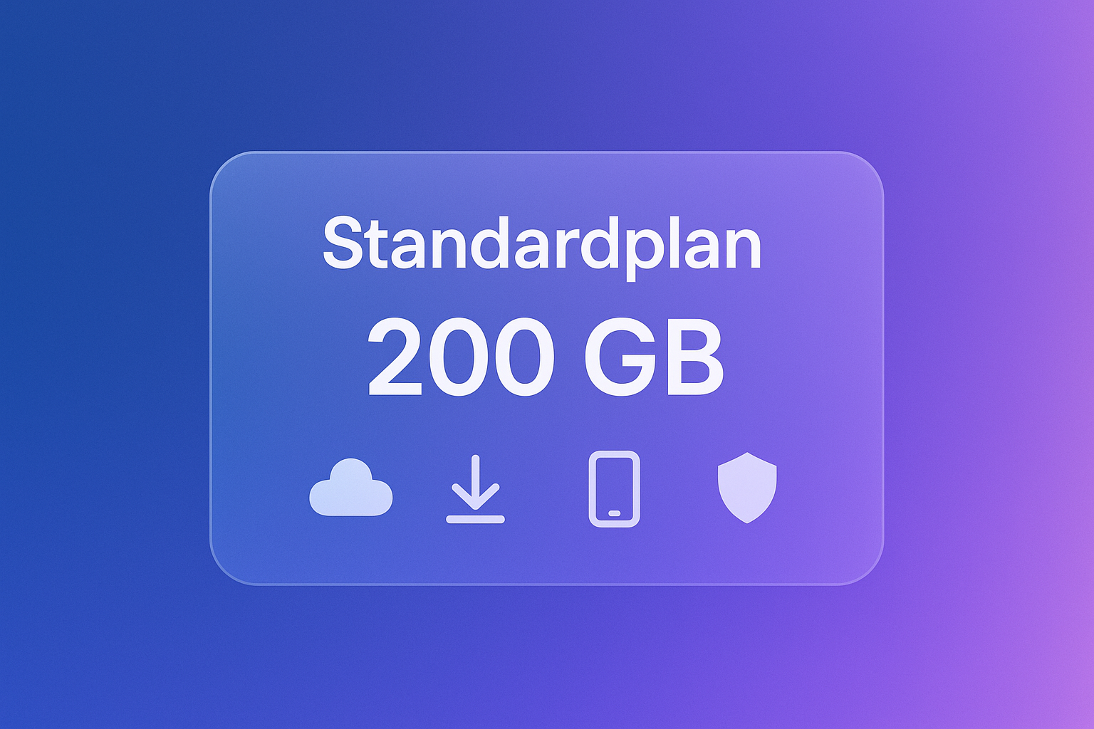 Fotohimmel Cloud-Speicher 200 GB (1 Monat)